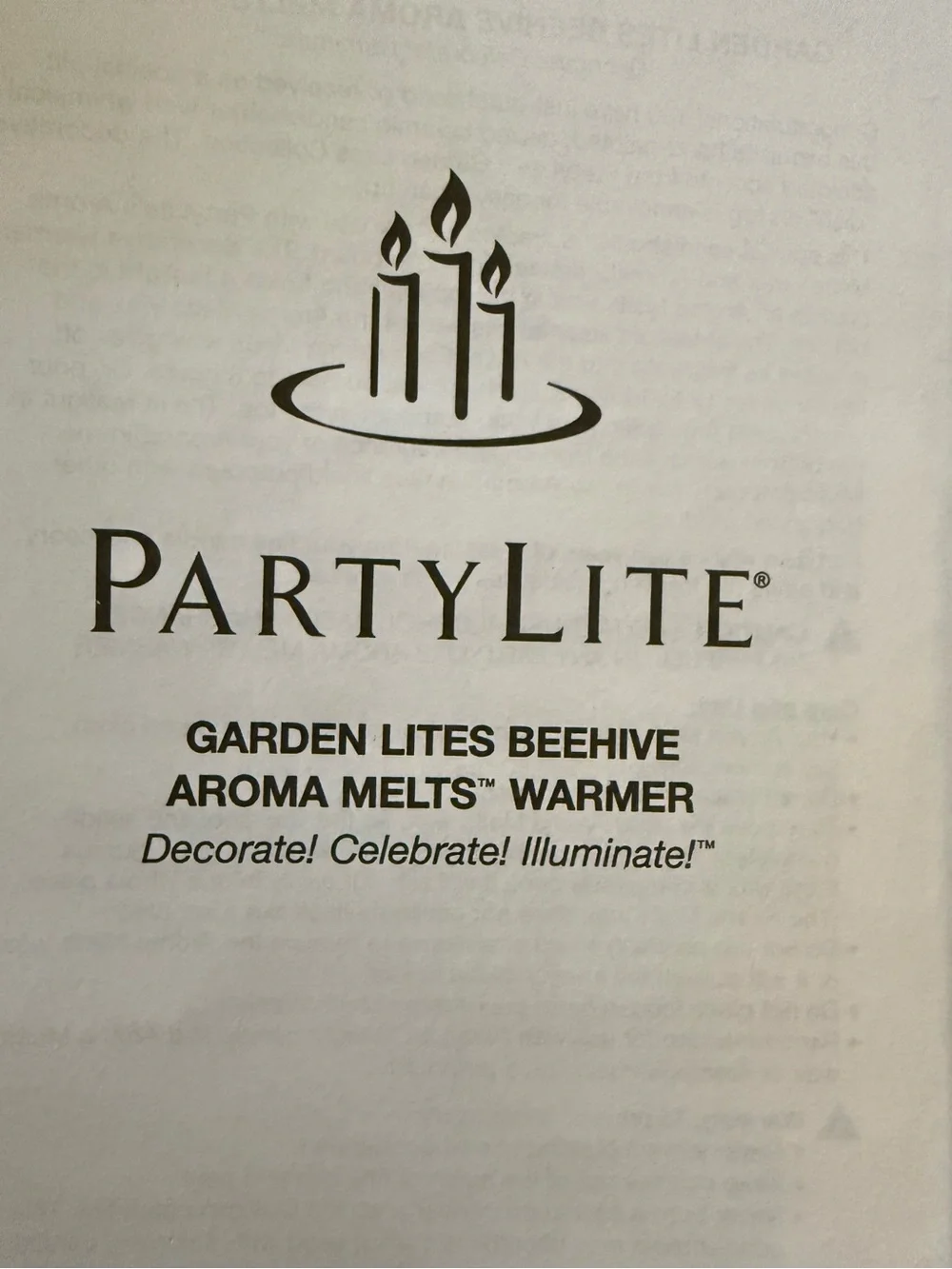 Partylite Garden Lites Beehive Aroma Melts Warmer - Picture 6 of 6
